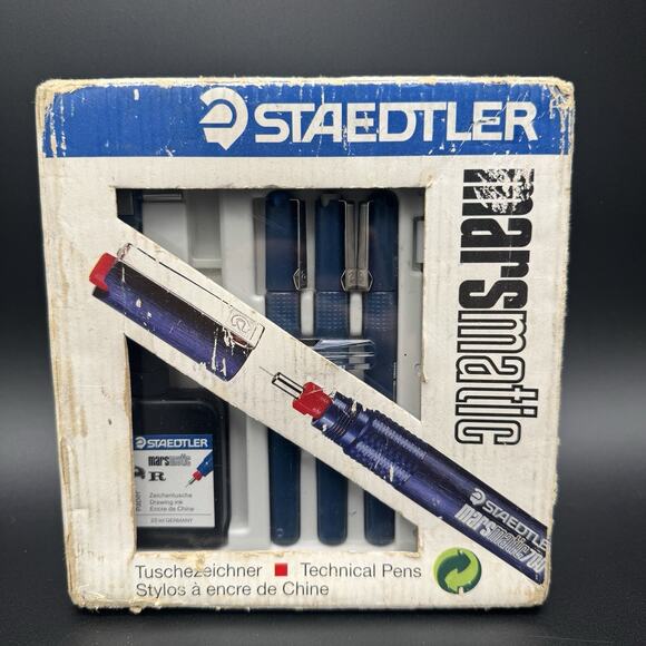 staedtler marsmatic 700 S3-ITT Mechanical Pencil Set Engineer Architect AS-IS - Picture 8 of 9